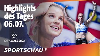 Die Finals 2023 die Highlights vom ersten Tag  Sportschau [upl. by Trimble]