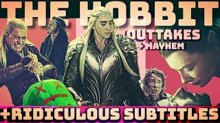 The Hobbit Outtakes amp Funny Moments  Thranduil Legolas Gandalf Lee Pace Orlando Bloom more [upl. by Trip]