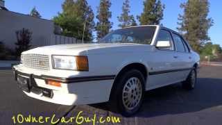 1986 Cadillac Cimarron DOro Gold Package Luxury Sedan 1 Owner 38000 Original Miles Video [upl. by Zechariah]