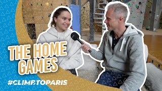 The Games according to Oriane Bertone  ClimbToParis Ep 1 [upl. by Tarabar]