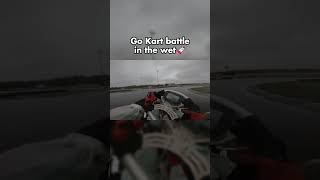 AWESOME GO KART WET BATTLE🚀 motorsport racing karting [upl. by Alisander419]