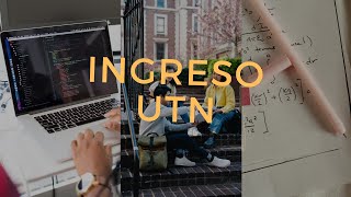 TECNICATURA UNIVERSITARIA EN PROGRAMACION UTN  INGRESO UTN [upl. by Hael]