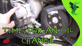 Can Am Spyder Oil Change [upl. by Ferrand]