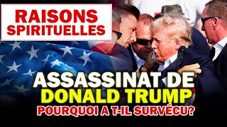 15 JUILLET  Révélation Choquante ASSASSINAT de Trump le SECRET de sa SURVIE [upl. by Otrebmuh]