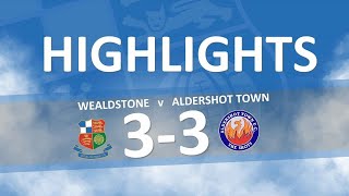 Wealdstone 33 Aldershot Town  Match Highlights  30th January 204 [upl. by Notrom]