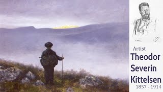 Artist Theodor Severin Kittelsen 1857  1914  Norwegian Artist  WAA [upl. by Illene]