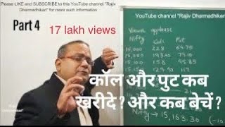 Fundamentals of option trading  part 4 कॉल और पुट खरीदने के बाद exit कैसे करे how to set target [upl. by Burk108]