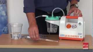 Operating a Portable Suction Pump  Demonstration [upl. by Inait]