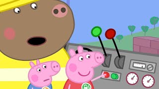 Best of Peppa Pig  Digger World  Cartoons for Children [upl. by Nuri]