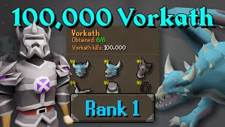 Loot from 1 Year of Vorkath 4000 Hours [upl. by Brenton67]