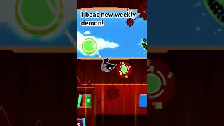 New weekly demon in Geometry Dash already [upl. by Savdeep]