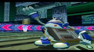 Sonic Riders TE v20 quotICEquot 3 Laps Ice Factory E10000B  Crazy [upl. by Aynatan285]