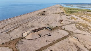 A TRIP AROUND ORFORD AND ORFORD NESS SUFFOLK DJI AIR 3 DJI MINI 4 PRO AVATA 2 [upl. by Courtund]