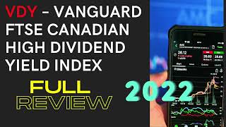 Review of VDY – Vanguard FTSE Canadian High Dividend Yield Index [upl. by Aivat323]