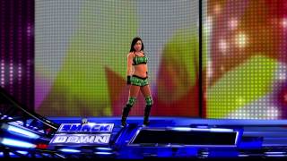 AJ Lee makes her entrance in WWE 13 Official [upl. by Darra]