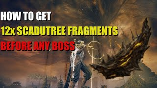 All Early Scadutree Fragments Locations Elden Ring  BEFORE ANY BOSS [upl. by Akemahs756]