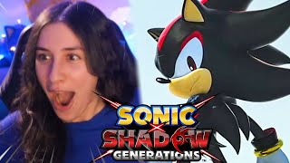 THE YEAR OF SHADOW BEGINS Sonic x Shadow Generations Reaction [upl. by Darci596]