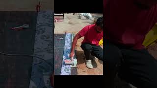 Granite Cutting chinnatileswork tiles granite constructiontileideas [upl. by Mosa]