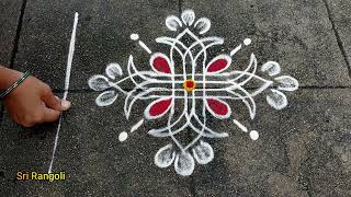 2 Tuesday Special Dhanurmasam Muggulu  Geethala Muggulu  Dhanurmasam Rangoli designs  SriRangoli [upl. by Columbine440]