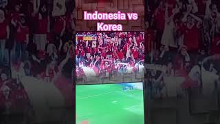 Indonesia vs korea AFC U23 Asian Cup [upl. by Niamert]