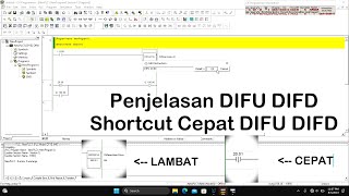 Apa Itu DIFU dan DIFD Instruksi Differential Up dan Differential Down CX Programmer Basic PLC [upl. by Rafael]