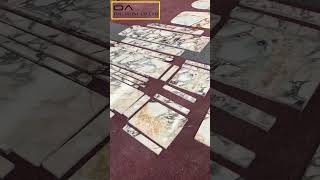 Calacatta Viola Marble Countertops Layout [upl. by Denzil]