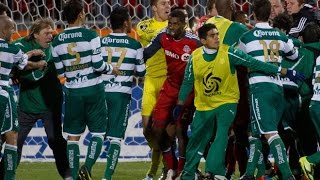 Toronto FC vs Santos Laguna March 28 2012 CONCACAF CHAMPIONS LEAGUE [upl. by Phaidra]