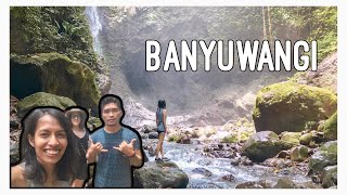 JAGIR WATERFALL BANYUWANGI EAST JAVA  Aleader Water Shoes Review [upl. by Nanis561]