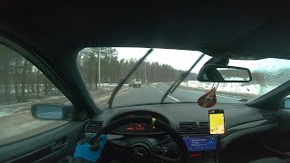 BMW E46 330D M57  Straight Pipe ASMR  A bit more RPMs  GoPro POV [upl. by Aisenat]