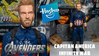 ES JOHNNY CAPITAN AMÉRICA INFINITY WAR MARVEL TITAN HERO SERIES HASBRO REVIEW [upl. by Brittaney]