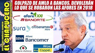 AMLO somete a bancos y obliga a devolver las afores que se robaron el año pasado [upl. by Ahsiekam189]