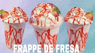 Frappe de Fresa para Negocio [upl. by Lari]