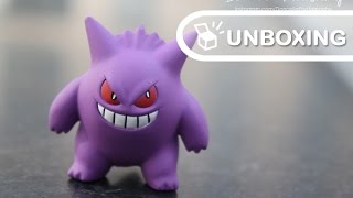 UNBOXING  Gengar and Spritzee  Tomy Pokemon Figures [upl. by Arlinda]