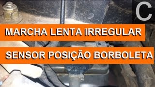 Dr CARRO Marcha Lenta Irregular e o Sensor Posição Borboleta [upl. by Binky]