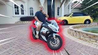 MINHA NOVA MOTO KAWASAKI NINJA 300 EDIÇÃO ESPECIAL ‹ Rabicó › [upl. by Merdith648]