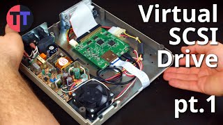 Vintage External Virtual SCSI Enclosure Build  SCSI2SD Part 1 [upl. by Nirmak120]