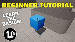 Unreal Engine 5 Beginner Tutorial  Getting Started 2022 [upl. by Ilbert]