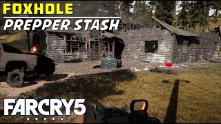 Foxhole  Prepper Stash Location amp Solution  Armstrong Residence Basement Door  Far Cry 5 [upl. by Diskson]