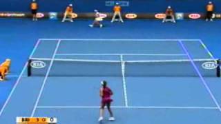 Ana Ivanovic vs Alberta Brianti 2009 AO Highlights [upl. by Evaleen]