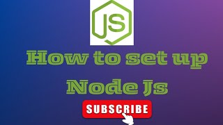 how to setup node js in vscode  Node js tutorial nodejs expressjs html [upl. by Eniffit25]