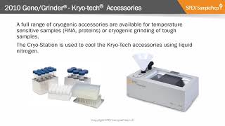 Highthroughput tissue homogenization amp cell lysis using the GenoGrinder amp MiniG [upl. by Carbrey]