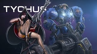 Heroes of the Storm  Lane Control Tychus amp LiLi Guide CaptainShack and Pallytime [upl. by Nattirb]