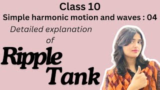 Ripple tank  Reflection  refraction and diffraction of water waves using ripple tank  class 10 [upl. by Demakis]