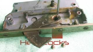 Inside A Faulty UPVC Door Mechanism httpswwwhelplockscom [upl. by Schultz]