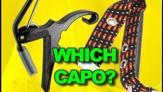 Which Sort Of Capo To Buy Electric Guitar Acoustic Steel String Classic Nylon String Advice Tips [upl. by Faythe531]