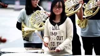 【Flash mob】【Symphony】When the girl pick up the violinAmazing things happened [upl. by Irod403]