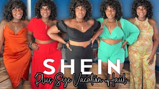 SHEIN Try on Haul SHEIN Plus Size Haul What to wear on a Cruise  🤔 [upl. by Ylyl684]