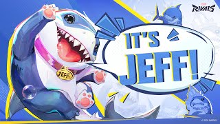 Marvel Rivals  Character Reveal Teaser  Jeff the Land Shark FourLegged Friend [upl. by Eseuqcaj]