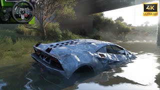 Rebuilding Lamborghini Sesto Elemento Forza Horizon 5 Logitech G29 Stering Wheel GamePlay [upl. by Steffane]