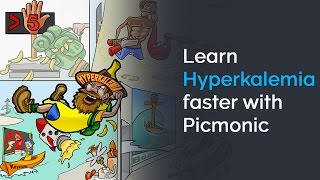 Learn Hyperkalemia Faster with Picmonic NCLEX® Nursing School [upl. by Dareece591]